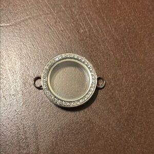 Silver Crystal Origami Owl Locket